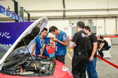 精誠杯-2017比亞迪汽車新能源服務技能大賽 技術賦能，服務鑄魂